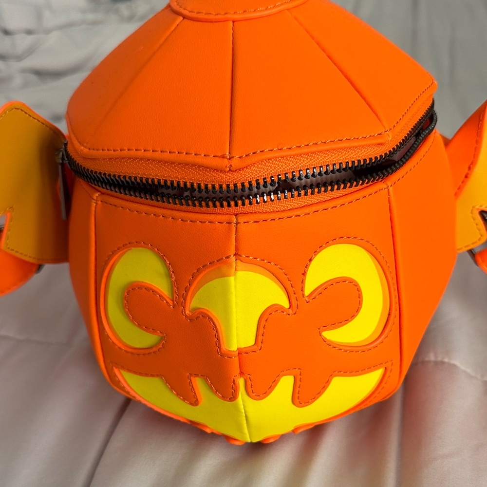 Loungefly Stitch Halloween Pumpkin Crossbody Bag
